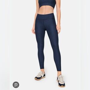 Outdoor Voices Warmup 3/4 Legging (XS) in Navy Blue